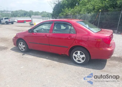2006 Toyota Corolla Ce from USA, damaged, VIN JTDBR32E760091107